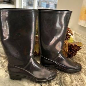 Women’s EASY USA Rain Boots Black‎